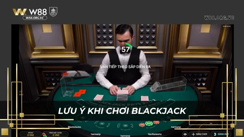 Game Blackjack Tại W88 – Trò Chơi Cá Cược 1 Ăn 100 4 Bí quyết cược Blackjack tại nhà cái W88 dễ dàng hơn